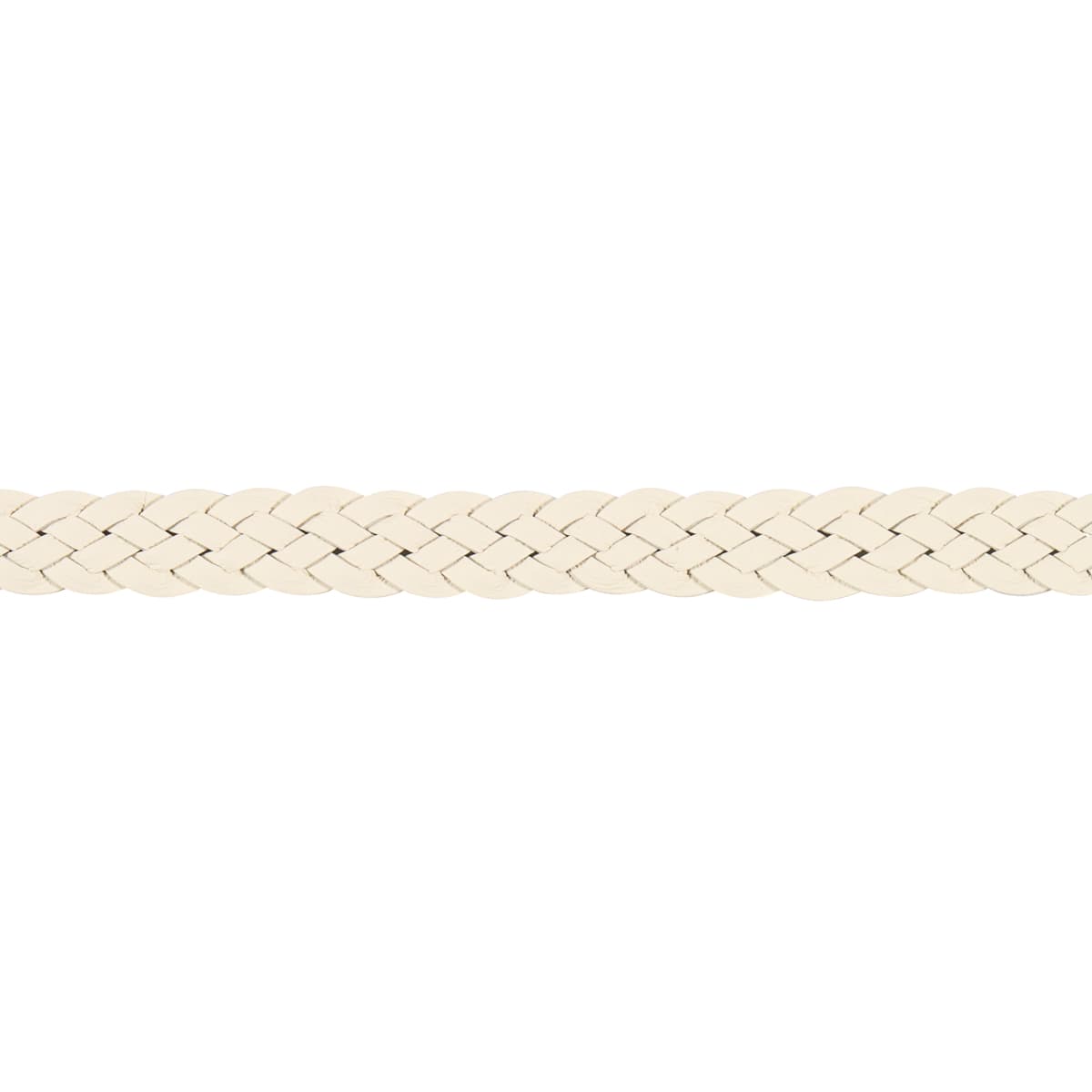 PONDERA LEATHER BRAID - IVORY