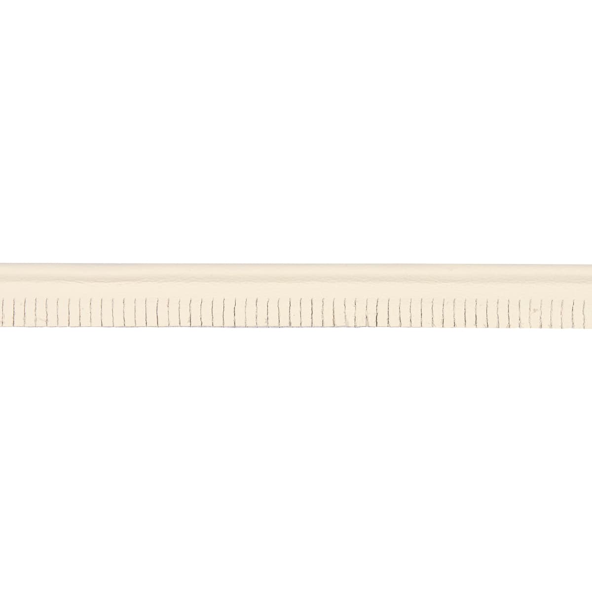 BURNHAM NARROW LEATHER PIPING - IVORY