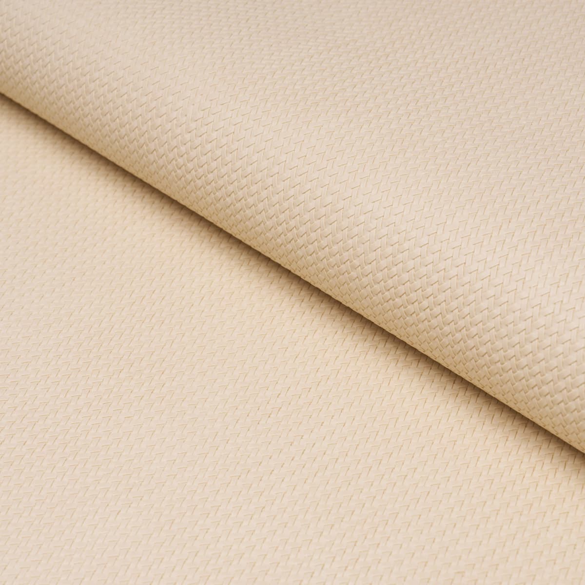 VEGAN LEATHER RATTAN INDOOR/OUTDOOR - CREAM