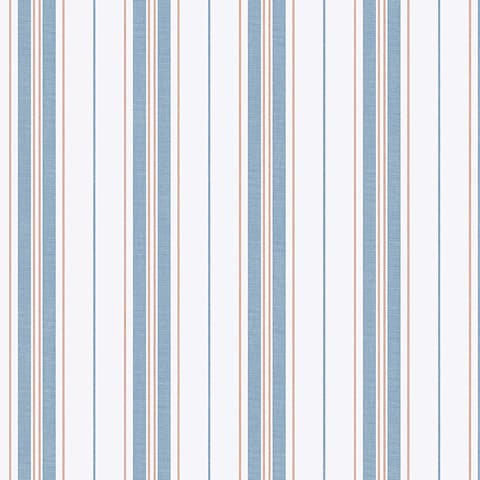 HAMNSKÄR STRIPE - BLUE AND RED