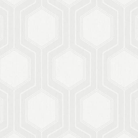 GRAPHIC HEXAGON - BONE