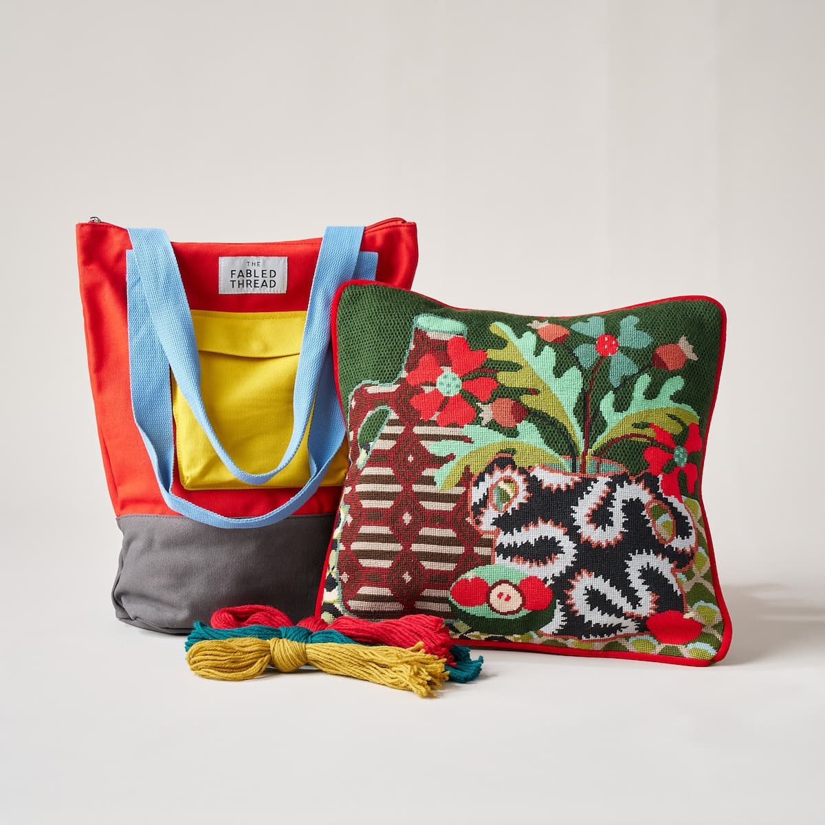 Zoelie & Manta Needlepoint Kit - MULTI