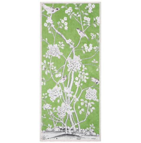 Chinois Palais Art Panel - Left - LETTUCE