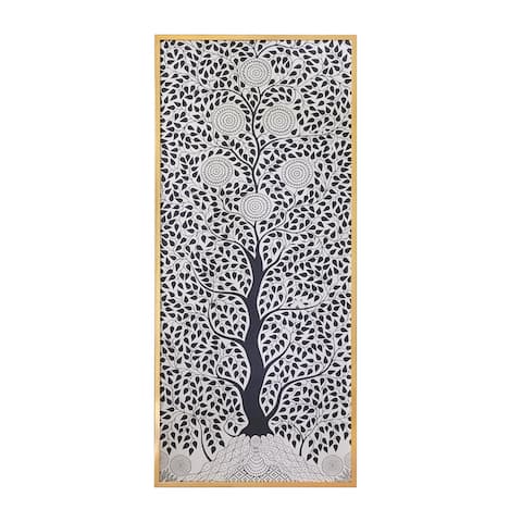 Kayon Art Panel - BLACK