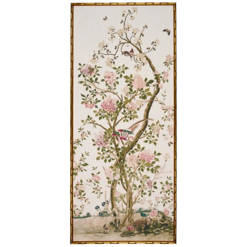 Les Oiseaux Art Panel - Right - IVORY