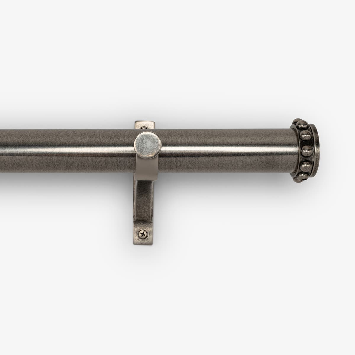 Deeda End Cap - ANTIQUE NICKEL (LACQUERED)