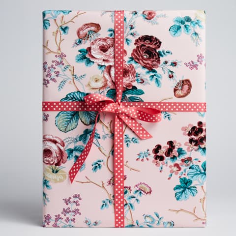 Salisbury Wrapping Paper - ROSE