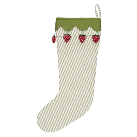 Strawberry Jam Stocking - GREEN