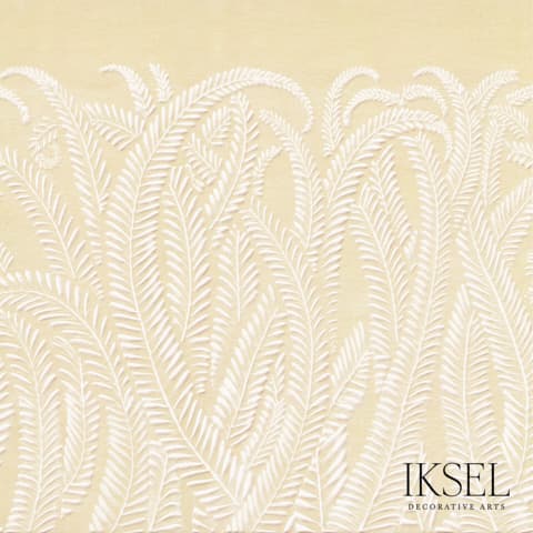 ART DECO FERN - CHAMOIS
