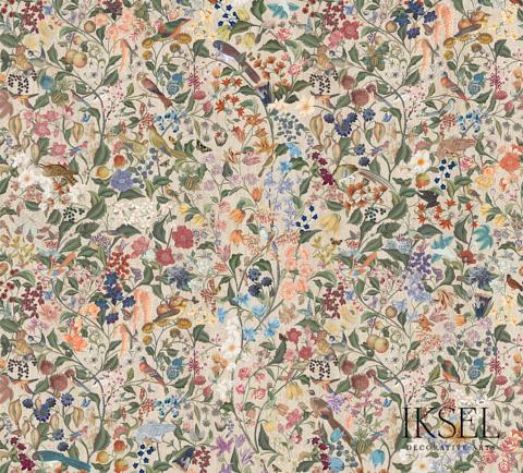 BLOOMING FANTASY - CRACKLED BEIGE