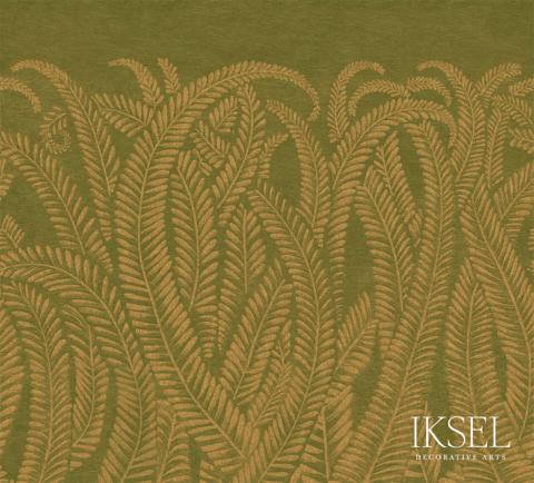 ART DECO GOLDEN FERN - GOLDEN GREEN