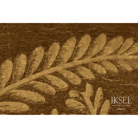 ART DECO GOLDEN FERN_GOLDEN BROWN