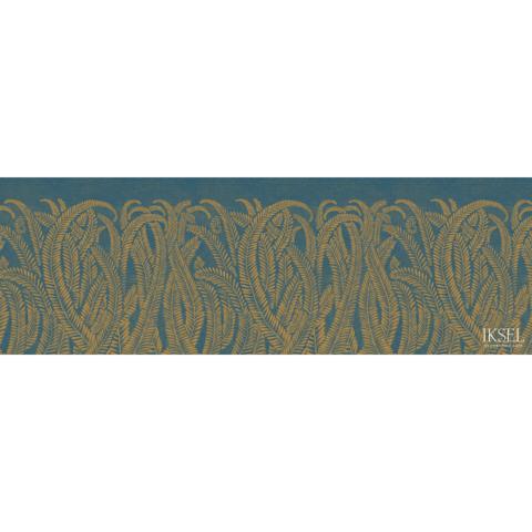 ART DECO GOLDEN FERN_GOLDEN BLUE