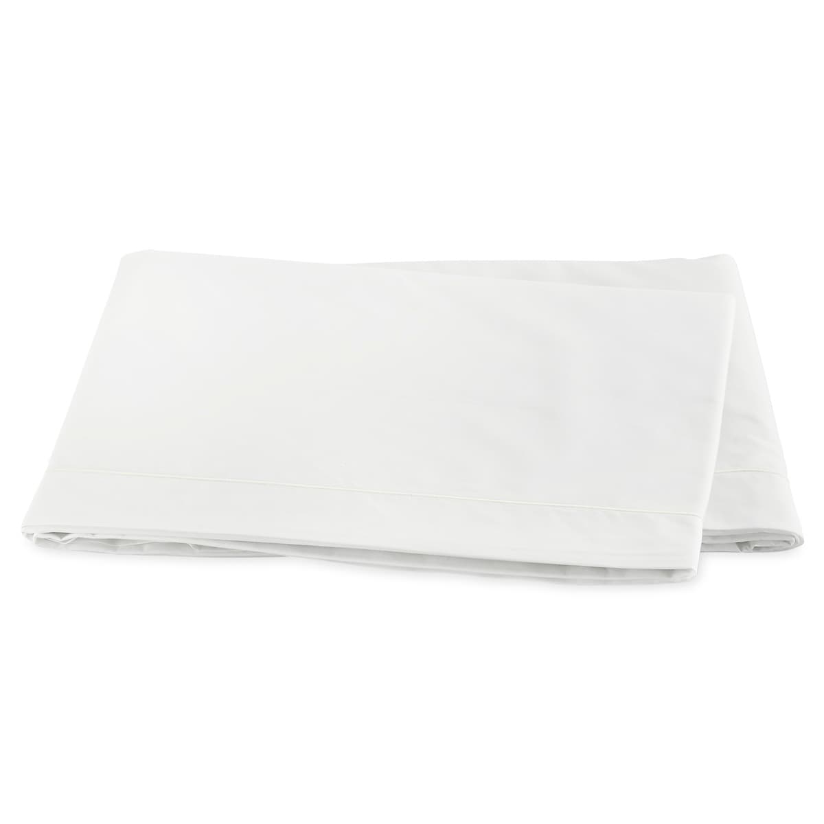 Ceylon Satin Stitch Flat Sheet - BONE