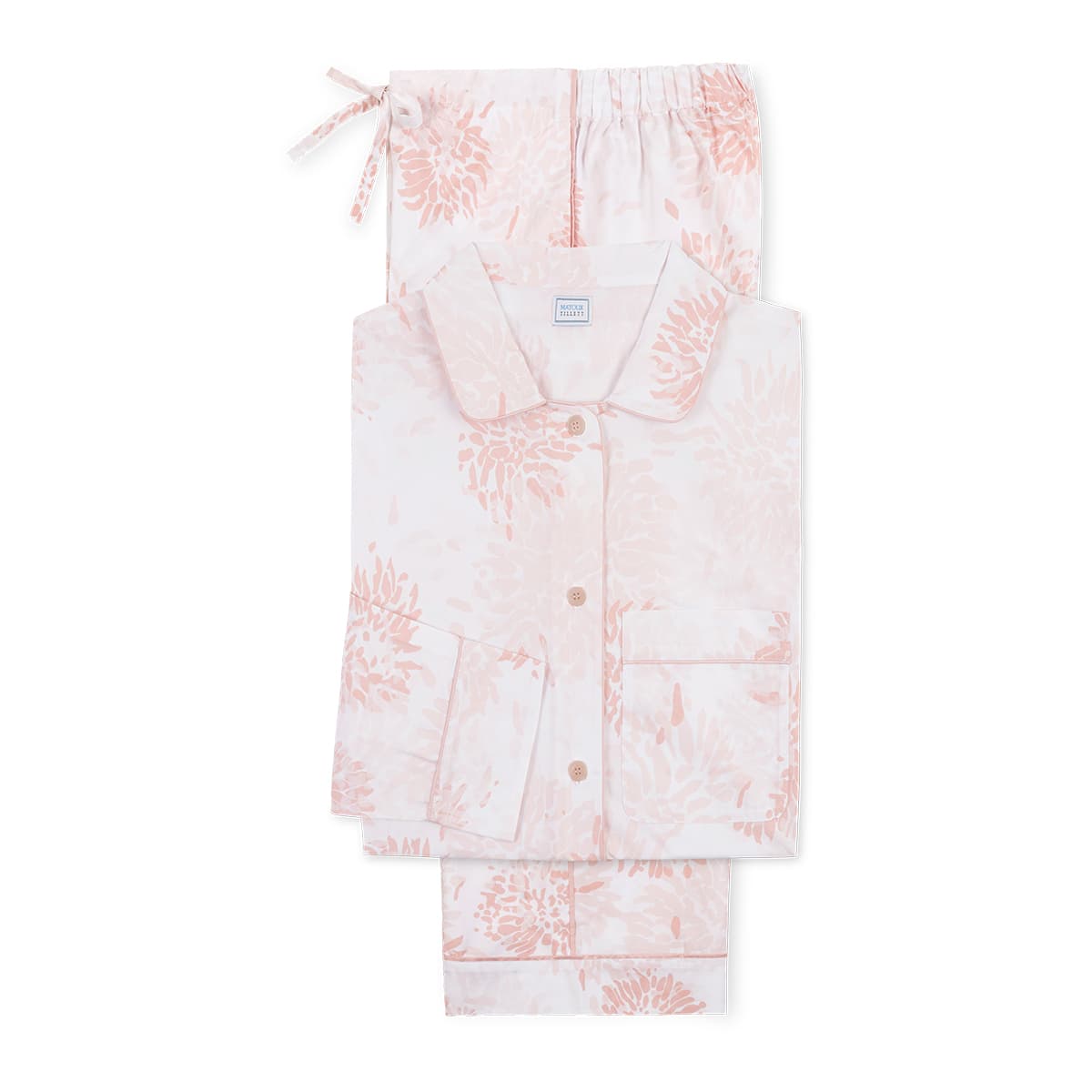 Chrysanthemum Pajama Set - BLUSH