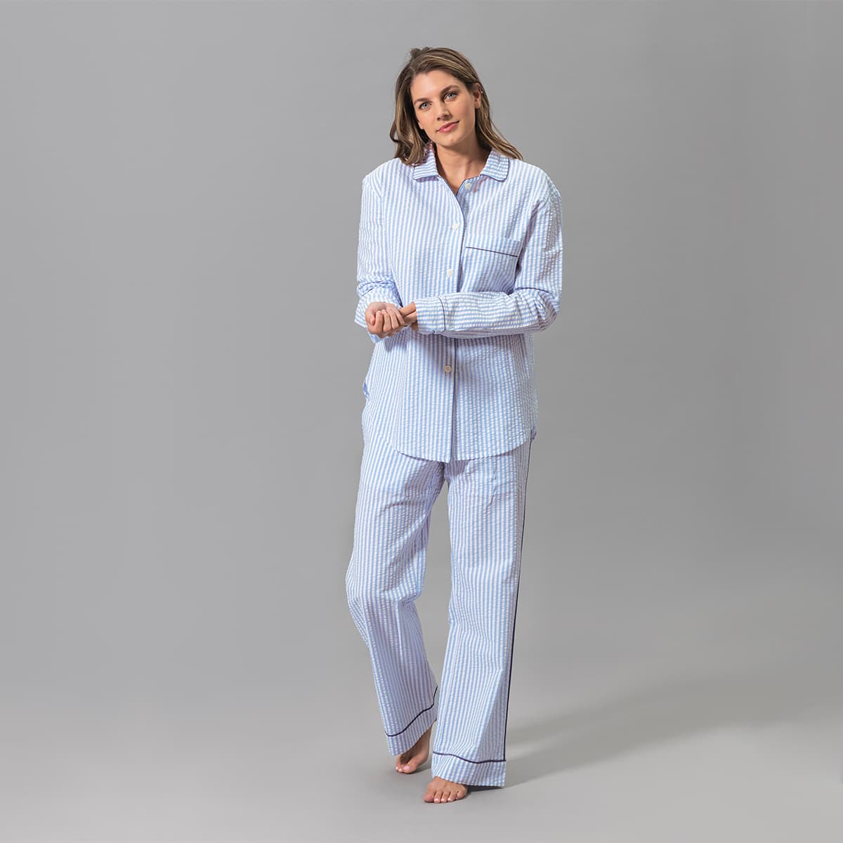 Matteo Pajama Set - AZURE