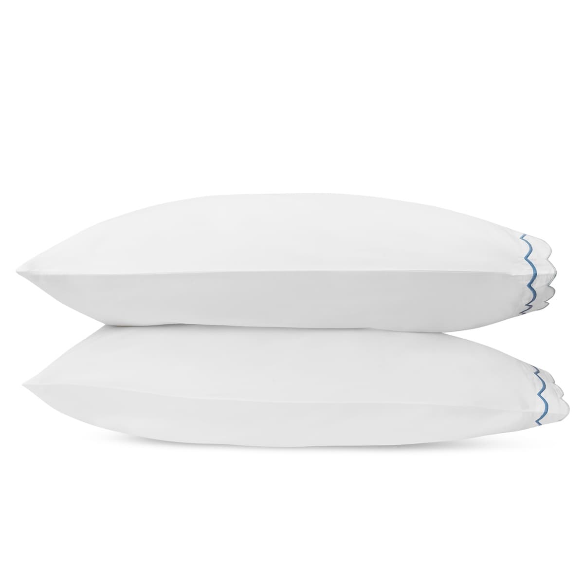 India Pillowcase Pair - AZURE