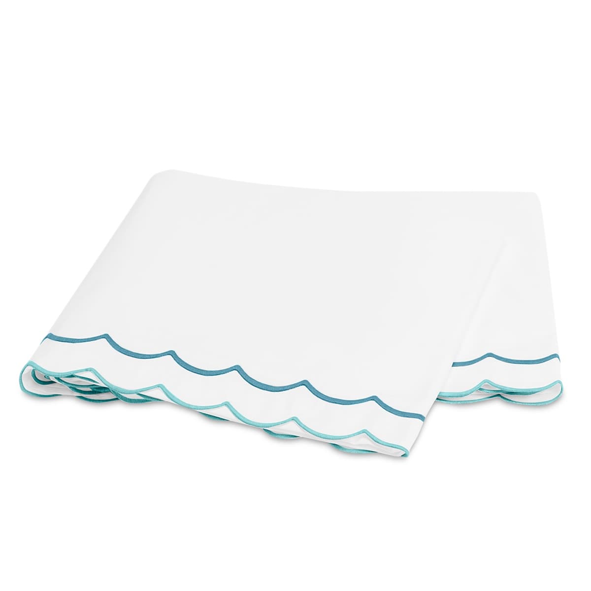 India Flat Sheet - CERULEAN