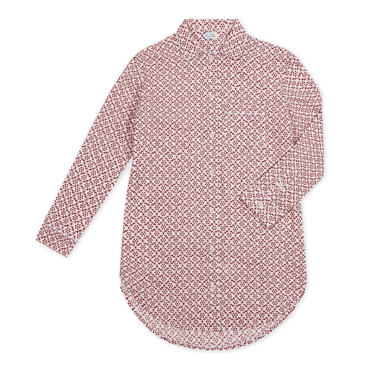 Laksha Sleep Shirt - CARNELIAN