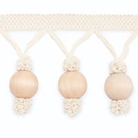 MICHAEL MOLDED FRINGE - NATURAL