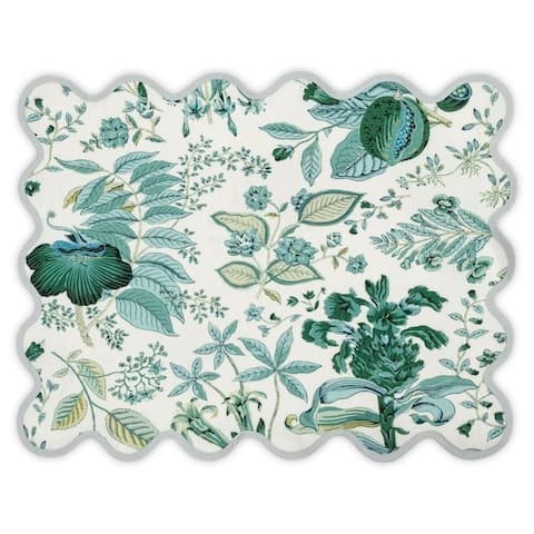Pomegranate Placemat, Set of 4 - EMERALD