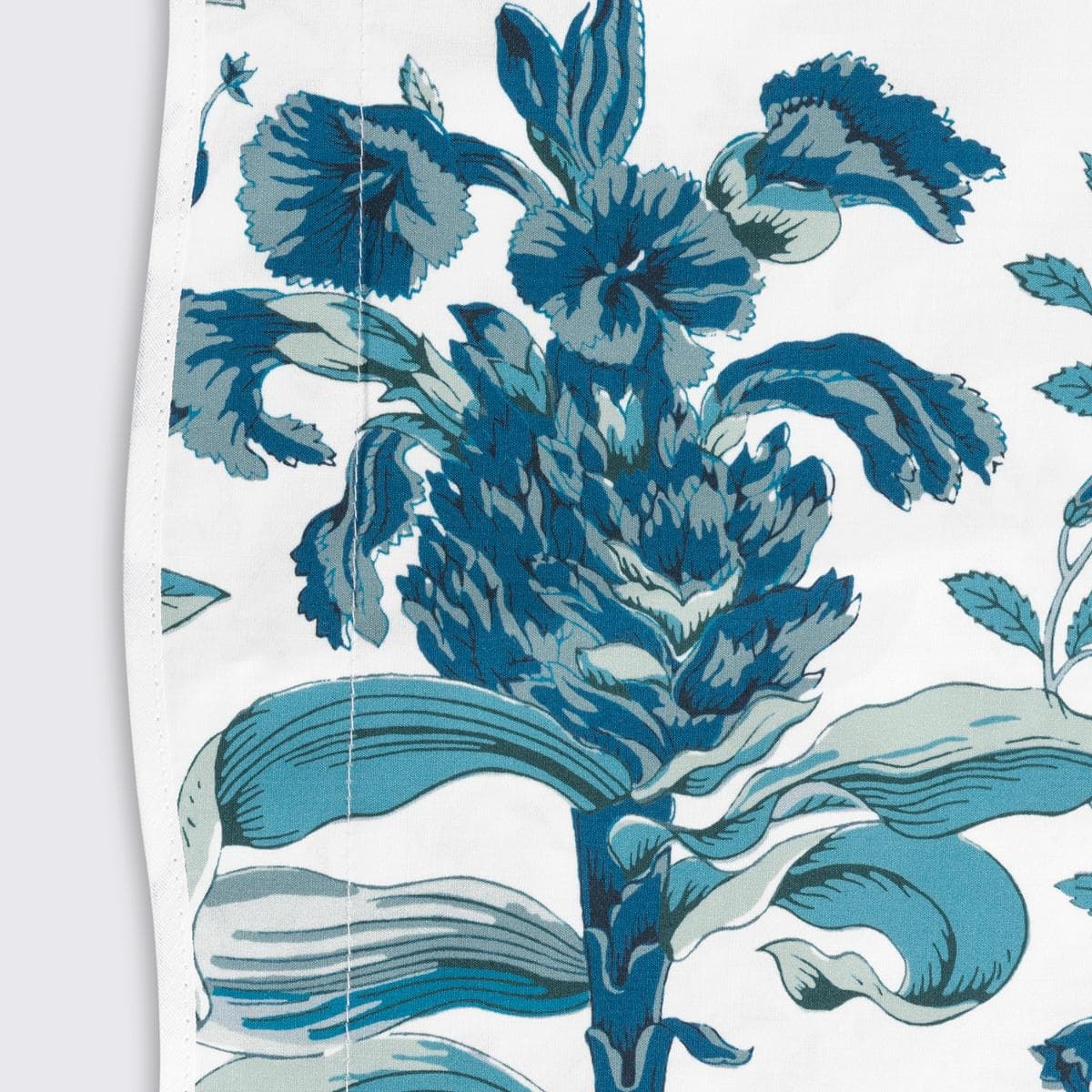 Pomegranate Bedding Memo - PRUSSIAN BLUE