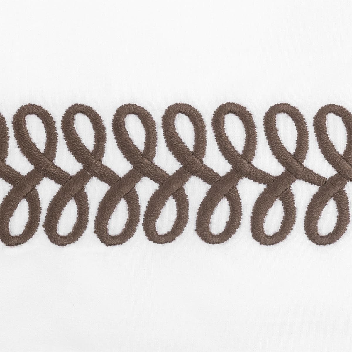 Astor Braid Bedding Memo - MOCHA