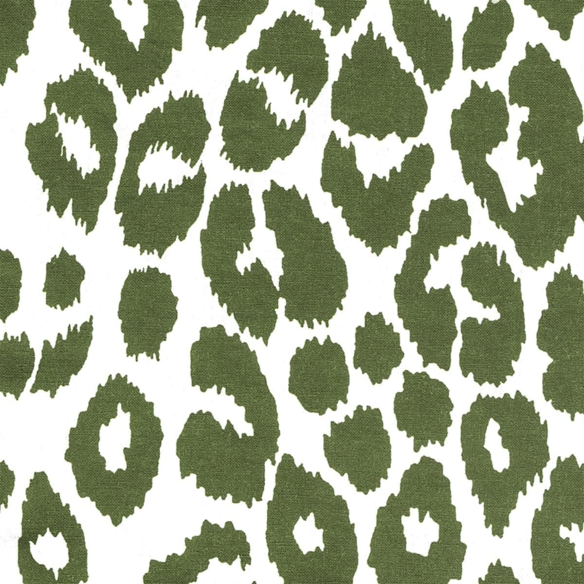 Iconic Leopard Table Linen Memo - GREEN