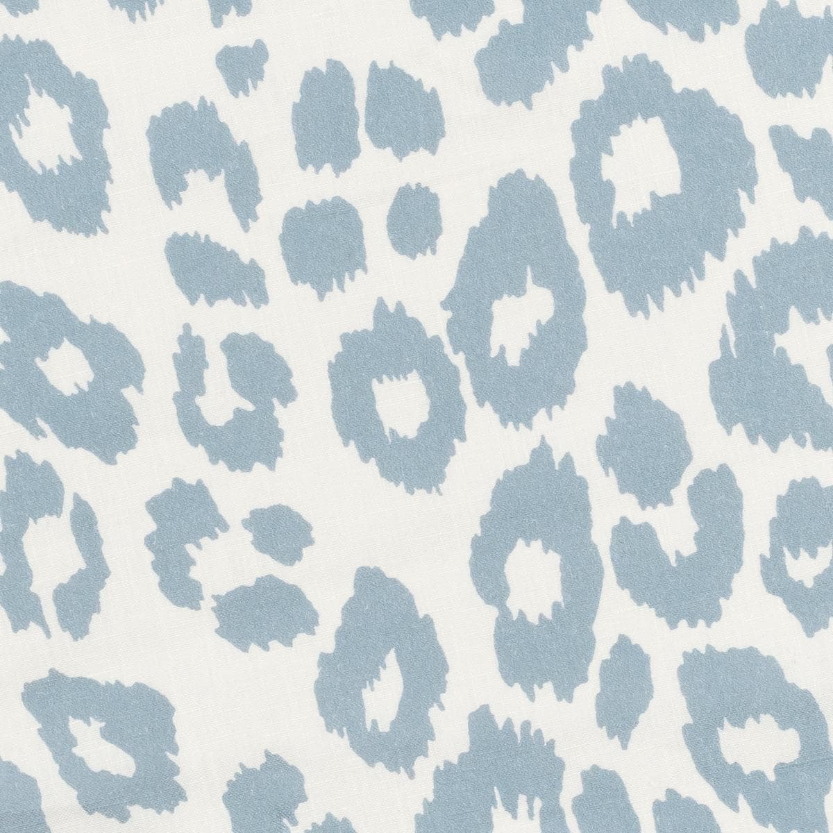 Iconic Leopard Table Linen Memo - SKY