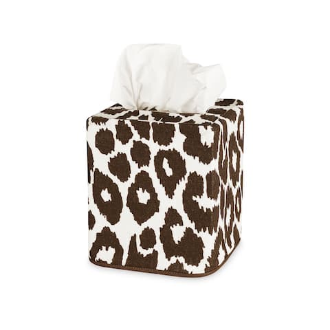 Iconic Leopard Tissue Box Cover - CINDER