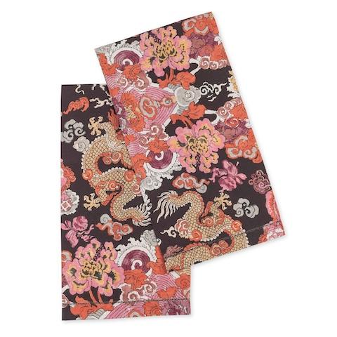 Magic Mountain Guest Towel Set - CHOCOLATE PERSIMMON