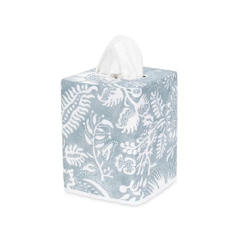 Granada Tissue Box Cover - HAZY BLUE