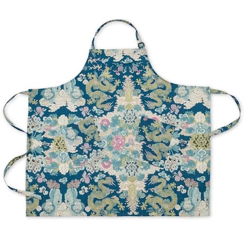 Magic Mountain Linen Apron - AQUARIUS