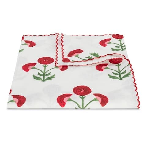 Gisele Tablecloth - SCARLET