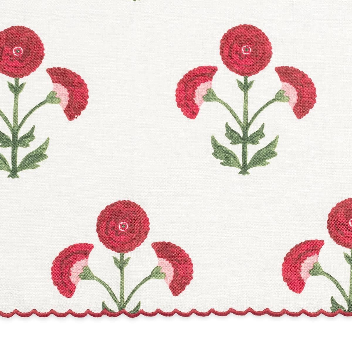 Gisele Table Linen Memo - SCARLET