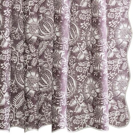 Granada Linen Shower Curtain_THISTLE