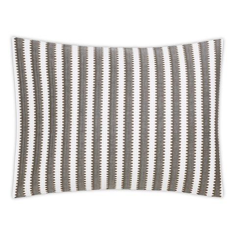 Apollo Stripe Matelassé Sham - COMET