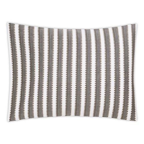 Apollo Stripe Matelassé Sham - COMET