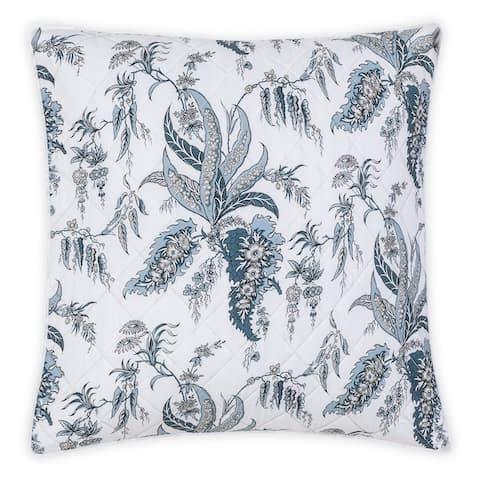 Apolline Quilted Sham - MEDITERRANEAN
