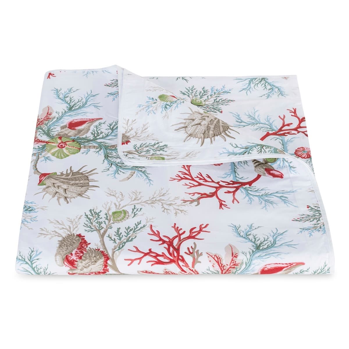 Del Tesoro Duvet Cover - CORAL