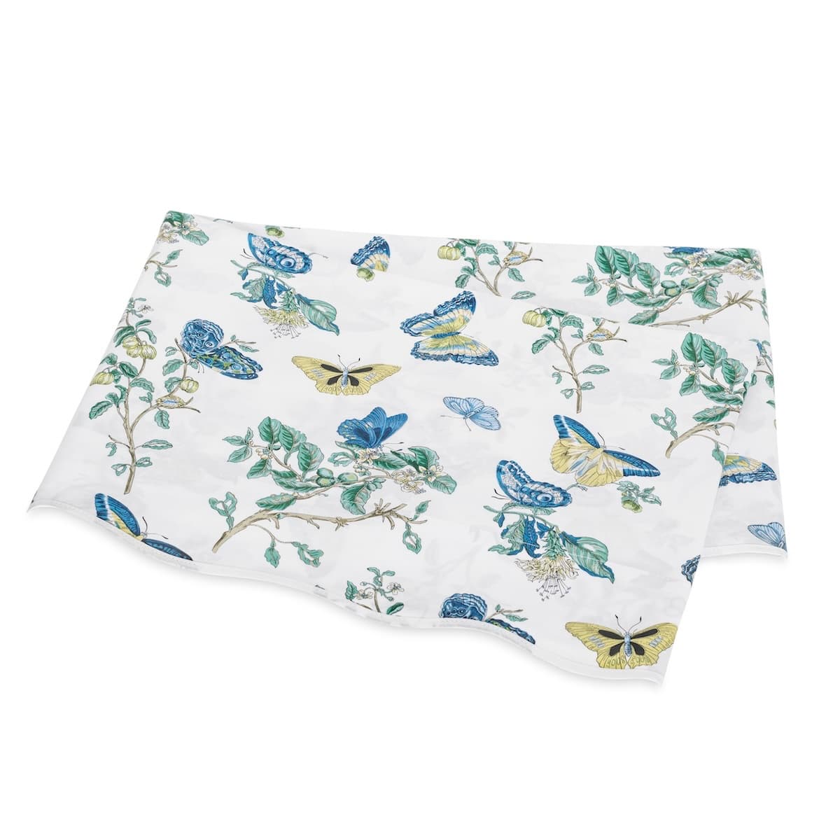 Baudin Butterfly Flat Sheet - PRUSSIAN BLUE