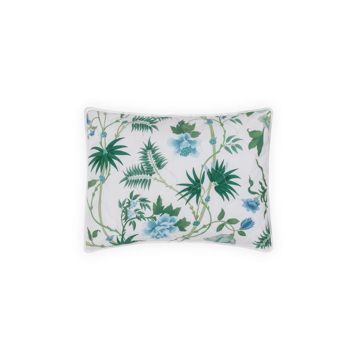Palmyra Quilted Sham - EMERALD