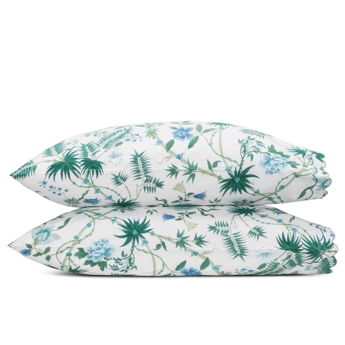 Palmyra Pillowcase Pair - EMERALD