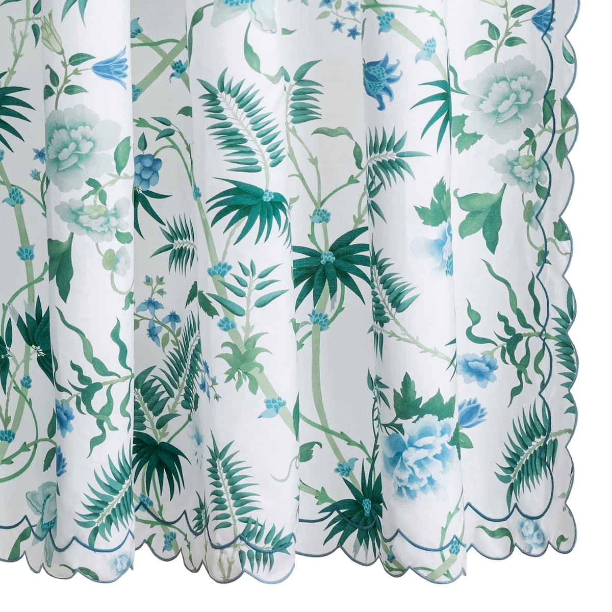 Palmyra Shower Curtain - EMERALD