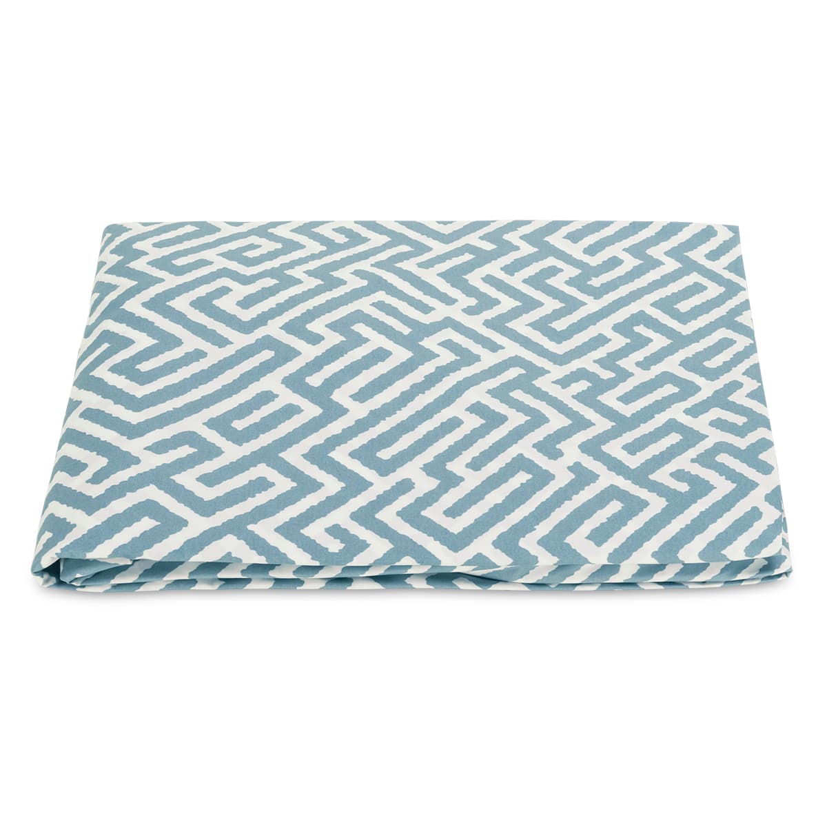 Gabriel Fitted Sheet - STONY BLUE
