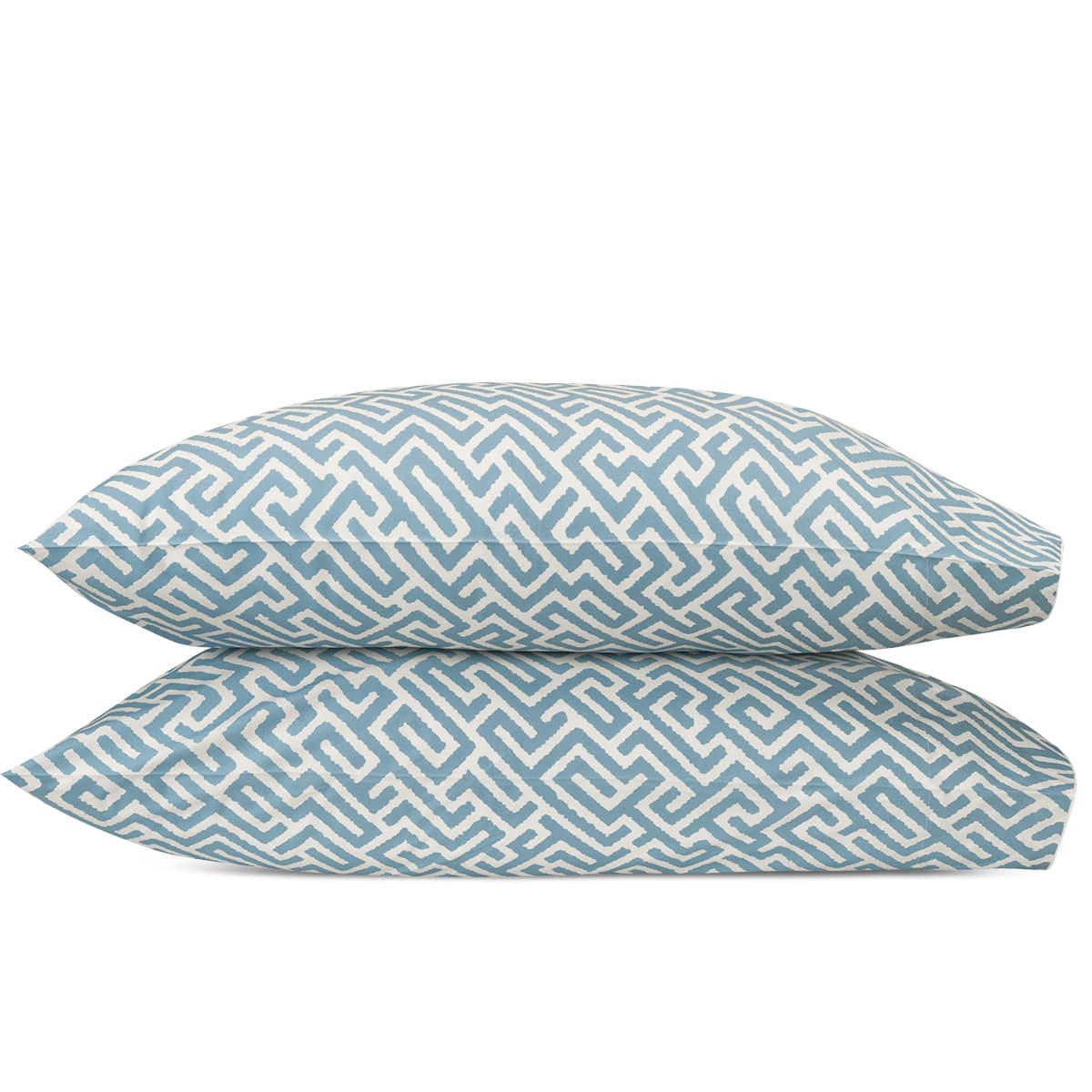Gabriel Pillowcase Pair - STONY BLUE