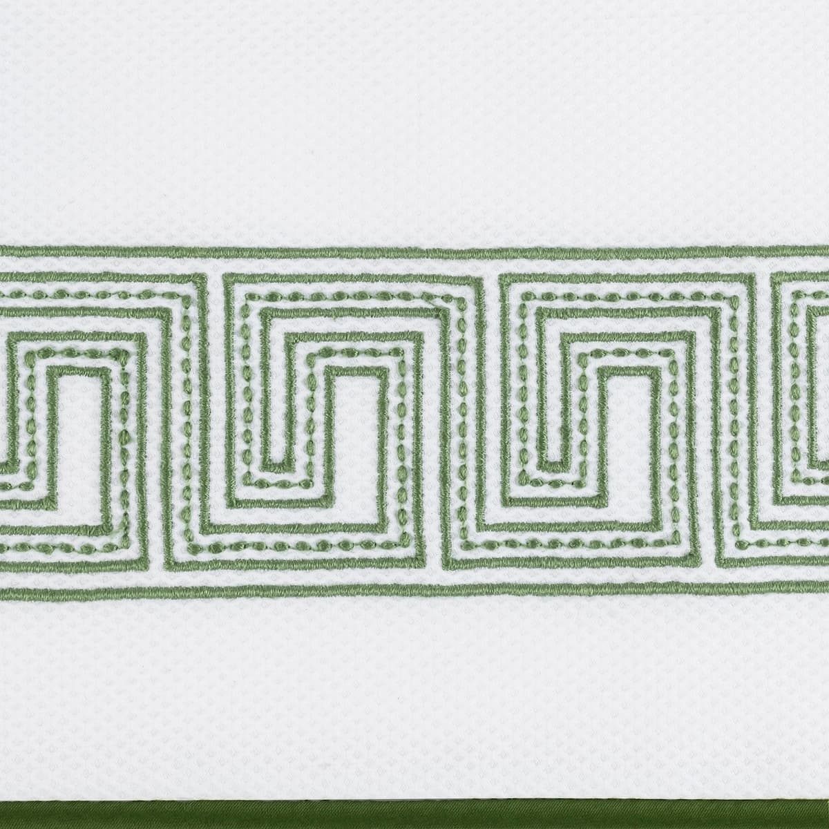 Ophelia Pique Bedding Memo - CLOVER