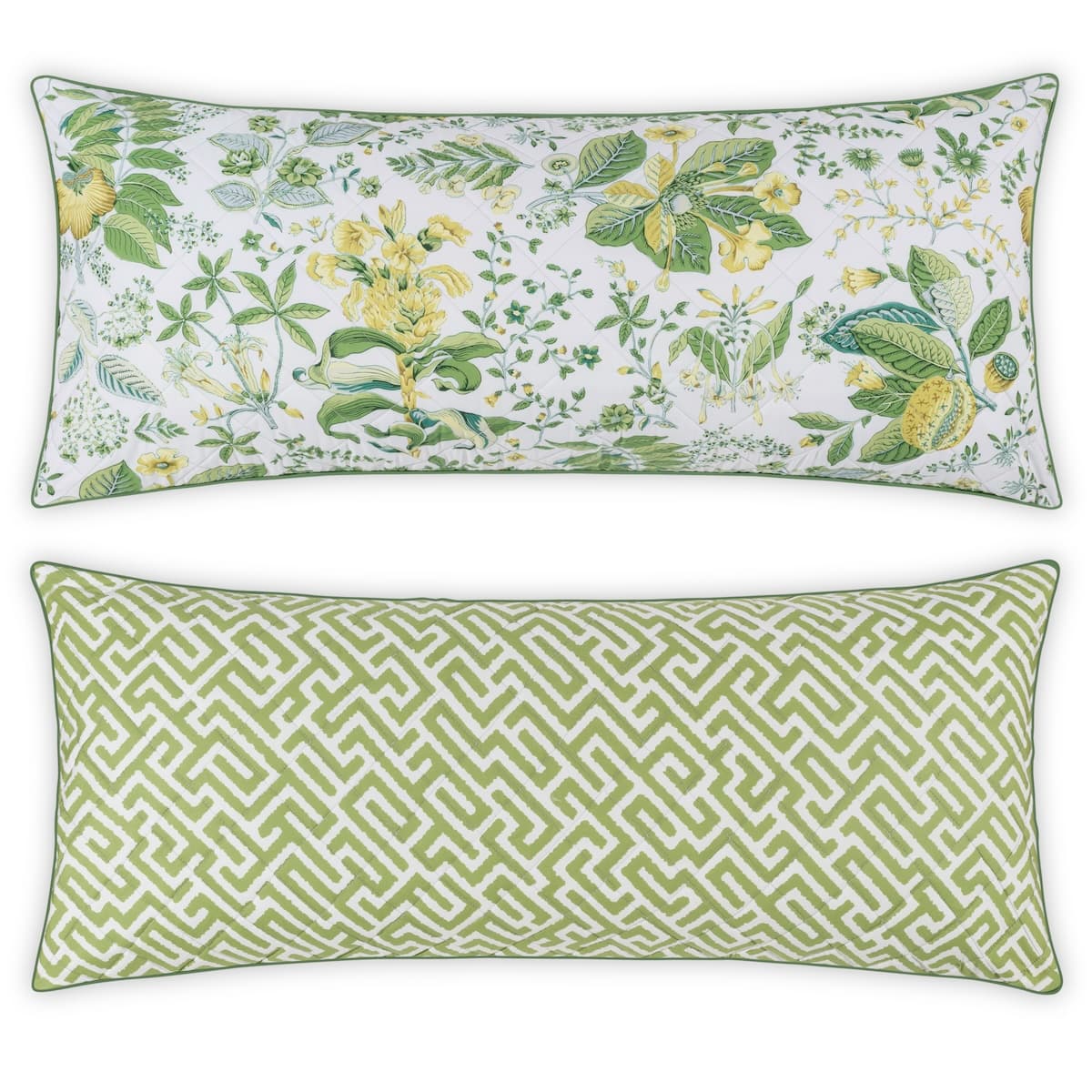 Pomegranate/ Gabriel Pillow Cover - CITRUS/GRASS