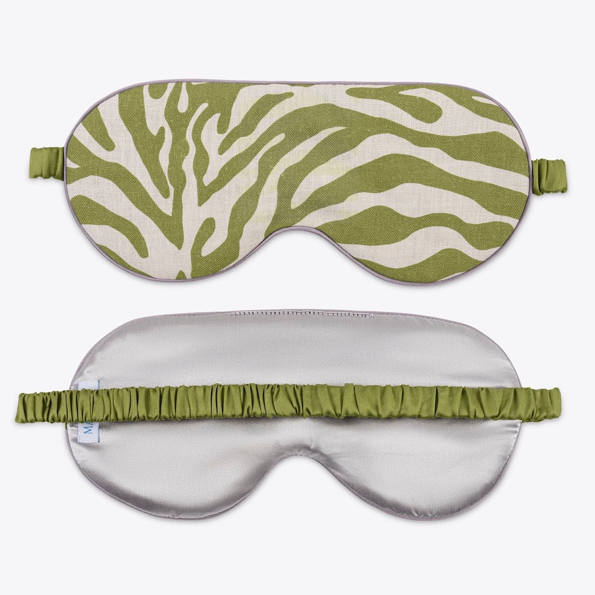 Regine Linen Sleep Mask - GRASS