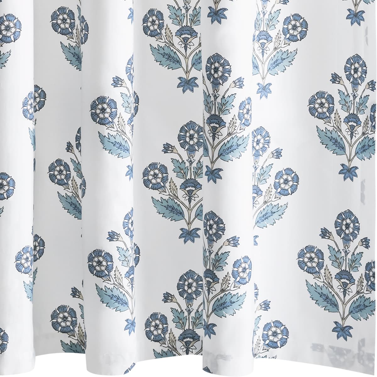 Dalila Shower Curtain - MINERAL BLUE